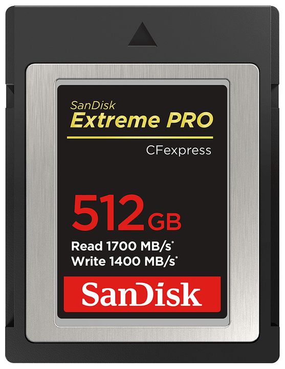 Sandisk Extreme Pro CFexpress Speicherkarte 512 GB für 319,99 Euro