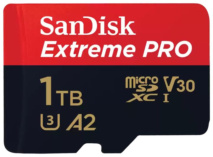 Sandisk Extreme Pro A2 MicroSDXC Speicherkarte 1 TB Class 3 (U3) Klasse 10 für 174,99 Euro