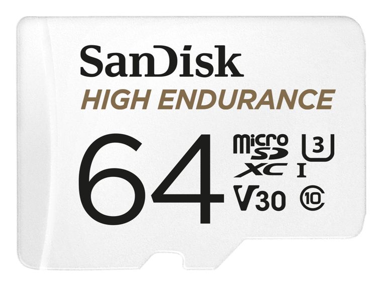 Sandisk High Endurance MicroSDXC Speicherkarte 64 GB Class 3 (U3) Klasse 10 f&uuml;r 25,99 Euro