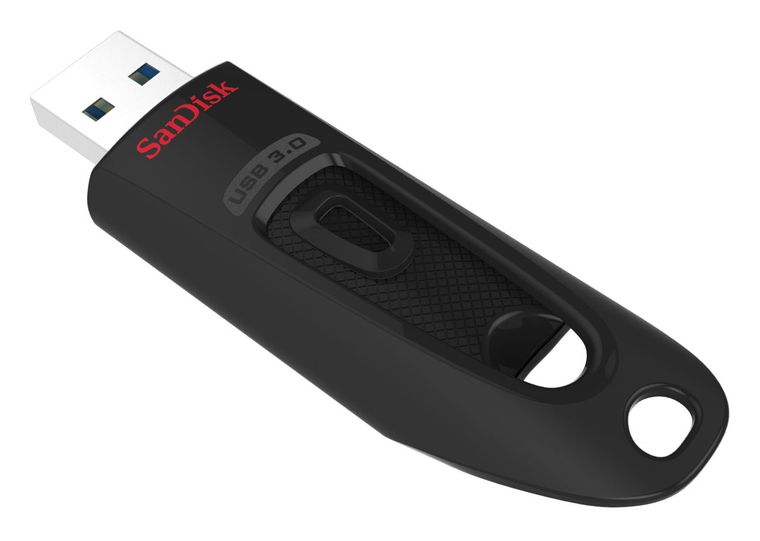 Sandisk Ultra USB Typ-A Stick 256 GB  (Schwarz) f&uuml;r 27,99 Euro