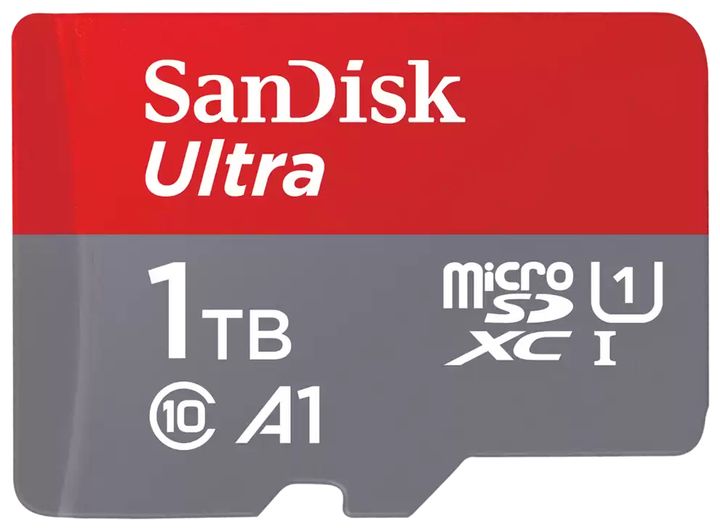 Sandisk Ultra A1 MicroSDXC Speicherkarte 1 TB Class 1 (U1) Klasse 10 für 159,99 Euro
