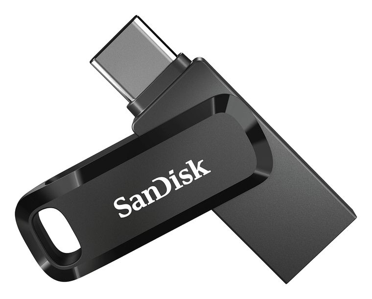 Sandisk Ultra Dual Drive USB Type-A / USB Type-C Stick 128 GB  (Schwarz, Silber) f&uuml;r 26,99 Euro