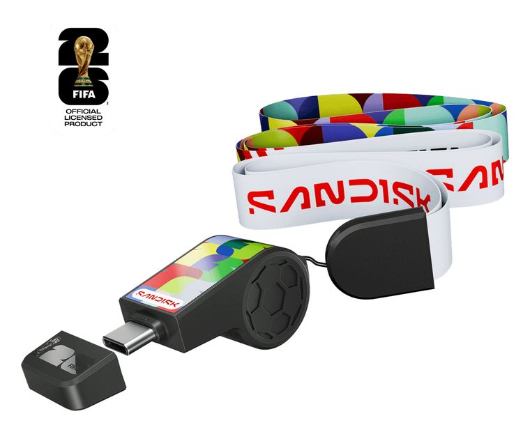 Sandisk USB-C FIFA World Cup 2026 Edition USB Typ-C Stick 64 GB  (Grün) f&uuml;r 29,99 Euro