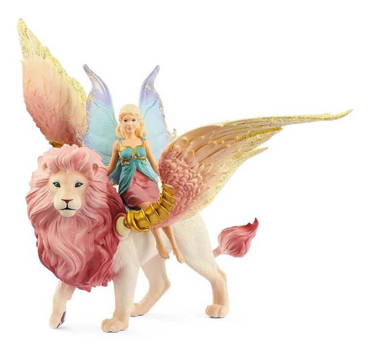 Schleich 70714 Bayala Elfe auf geflügeltem Löwe f&uuml;r 27,49 Euro