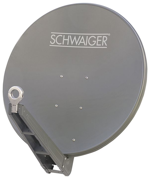 Schwaiger SPI085PA Satellitenantenne Alu-Spiegel 85cm Premiumklasse für 159,99 Euro
