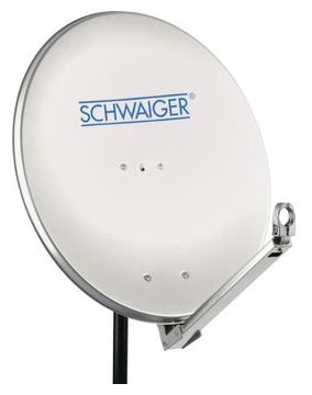 Schwaiger SPI910.0 Alu-Spiegel Sat-Antenne 88cm RAL7035 für 149,99 Euro