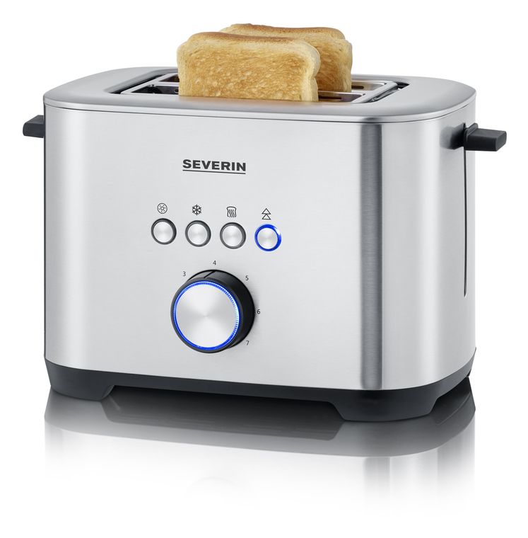 Severin AT2620 Toaster 800 W 2 Scheibe(n) 7 Stufen  (Schwarz, Edelstahl) f&uuml;r 38,99 Euro