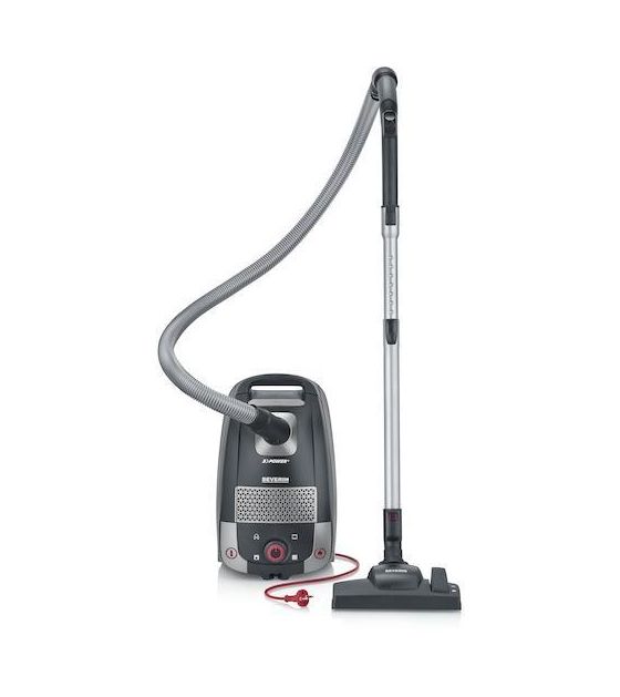 Severin BC7052 Bodenstaubsauger mit Staubbeutel 850 W HEPA  (Schwarz) f&uuml;r 138,99 Euro