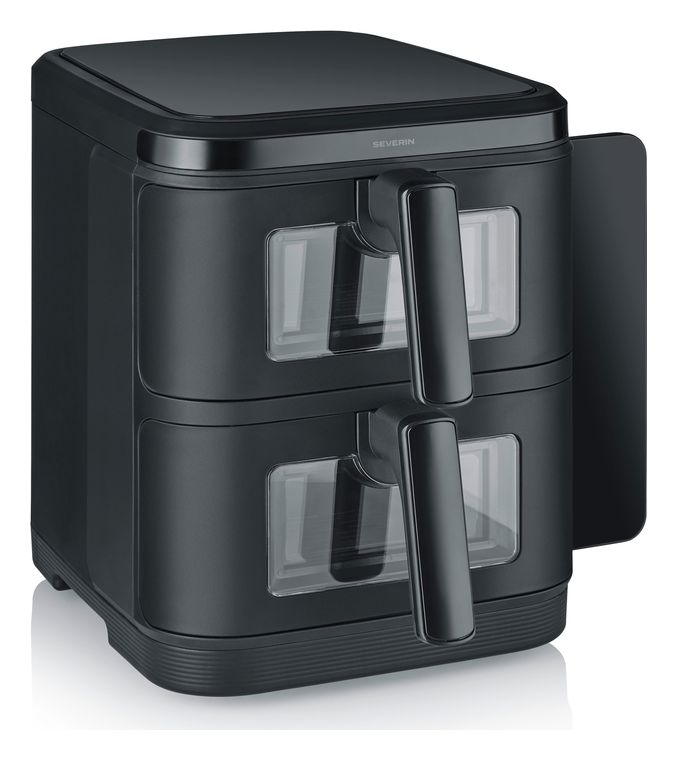 Severin FR2468 Doppel Heißluftfritteuse 11 l 2800 W  (Schwarz) f&uuml;r 79,99 Euro