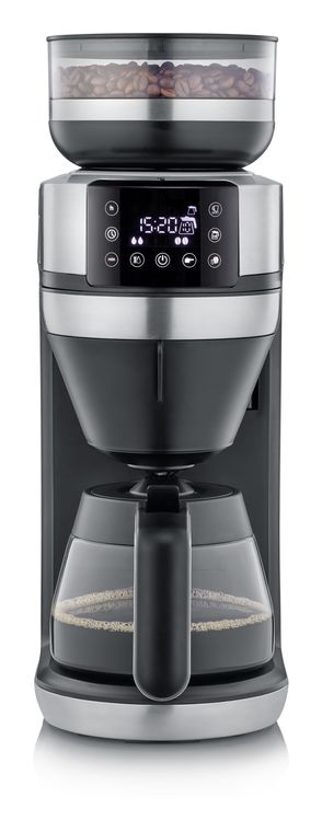 Severin KA4850 1 Tassen Filterkaffeemaschine 2,0 l (Schwarz, Edelstahl) für 299,00 Euro