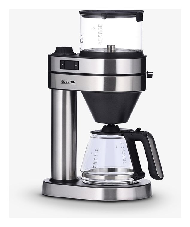 Severin KA5762 Caprice Filterkaffeemaschine  (Schwarz, Edelstahl) f&uuml;r 115,99 Euro