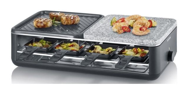 Severin RG2366 Black Line Lite Raclettegrill 8 Person(en) 1300 W für 69,99 Euro