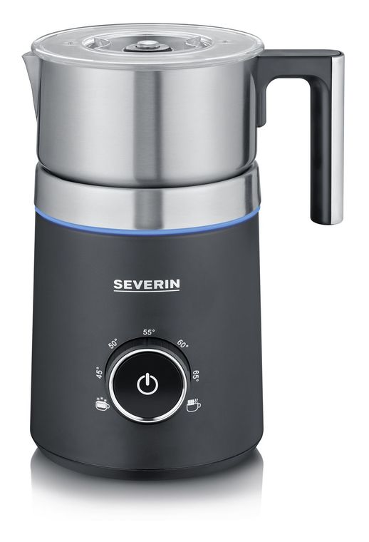 Severin SM3586 Milchaufschäumer Automatisch ca. 350 ml (Schwarz, Edelstahl) für 88,00 Euro