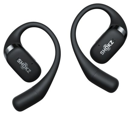 SHOKZ OpenFit Bluetooth Kopfhörer kabellos 7 h Laufzeit IP54 (Schwarz) für 179,95 Euro