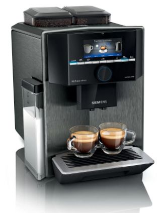 Siemens EQ.9 TI957FX5DE Kaffeevollautomat 19 bar 2,3 l 250 g (Schwarz, Edelstahl) für 1.499,00 Euro