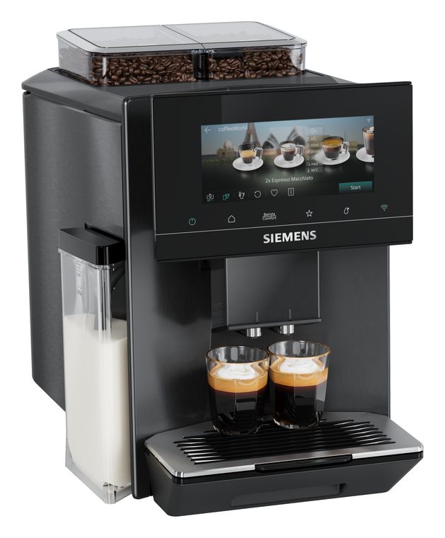 Siemens EQ900 TQ927EF5 iAroma Kaffeevollautomat 19 bar 2,3 l 280 g (Dark stainless steel) f&uuml;r 1.999,00 Euro