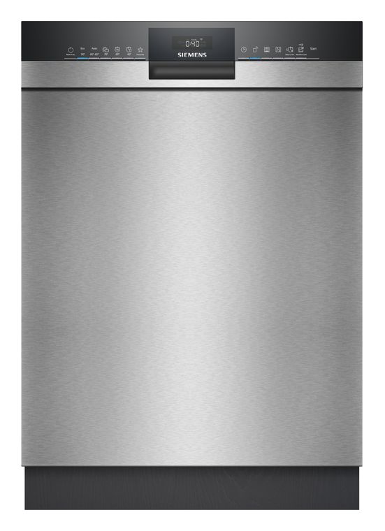 Siemens iQ300 SN43ES04TE 60 cm Geschirrspüler unterbaufähig Leise 13 Maßgedecke aquaStop Funktion Wärmetauscher (Gebürsteter Stahl) f&uuml;r 489,00 Euro