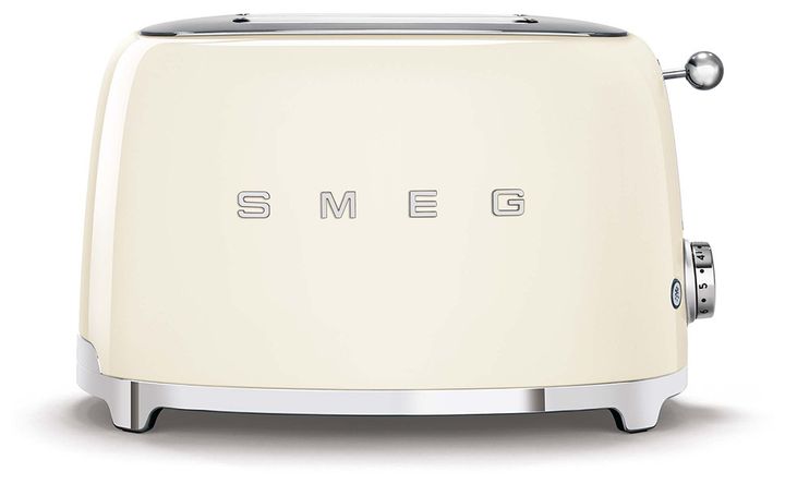 Smeg TSF01CREU Toaster 950 W 2 Scheibe(n) 6 Stufen (Cremefarben) für 139,99 Euro