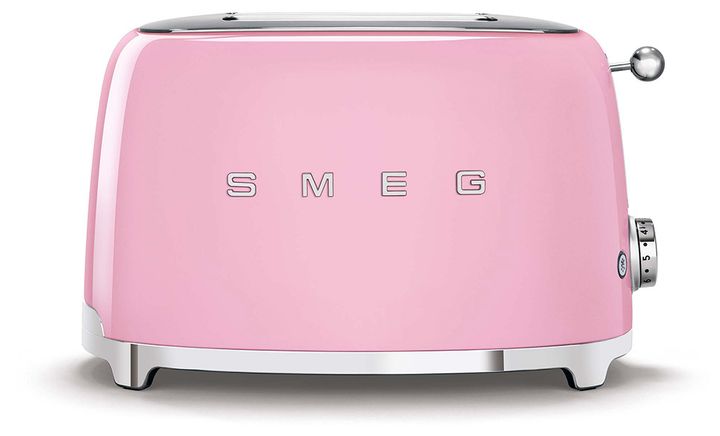 Smeg TSF01PKEU Toaster 950 W 2 Scheibe(n) 6 Stufen (Pink) für 139,00 Euro