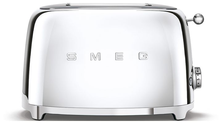 Smeg TSF01SSEU Toaster 950 W 2 Scheibe(n) 6 Stufen (Chrom) für 164,99 Euro