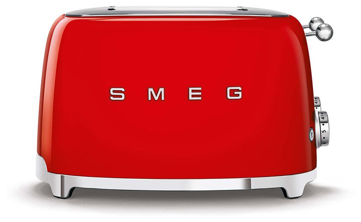 Smeg TSF03RDEU Toaster 2000 W 4 Scheibe(n) 6 Stufen (Rot) für 219,00 Euro