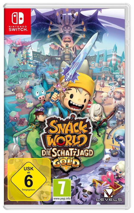 Snack World: Die Schatzjagd - Gold (Nintendo Switch) für 14,99 Euro