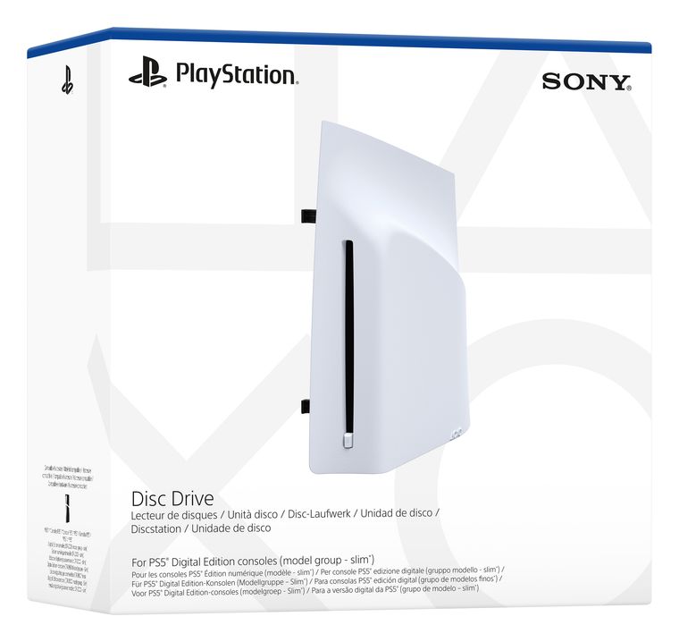 Sony Disc Drive PlayStation 5 PlayStation 5 Slim Digital Edition (Weiß) für 119,99 Euro