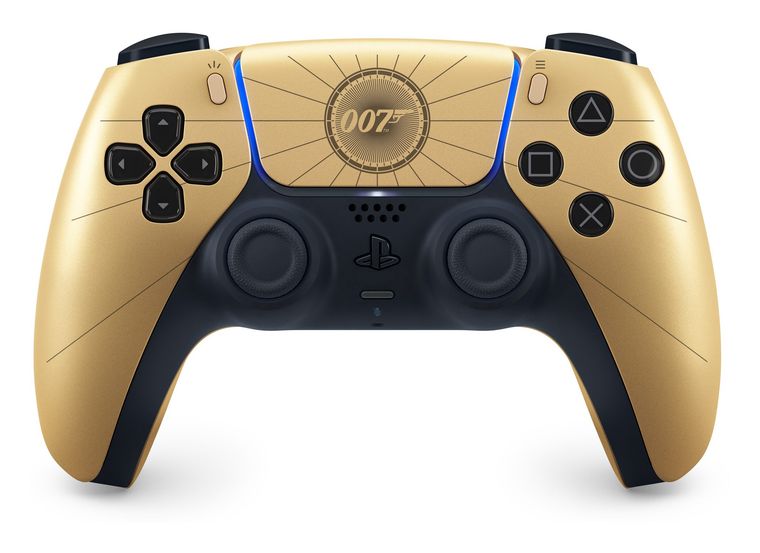 Sony DualSense Wireless Controller - 007 First Light Limited Edition Gamepad für PC/MAC/Android/iOS/PlayStation 5  (Schwarz/Gold) f&uuml;r 79,99 Euro