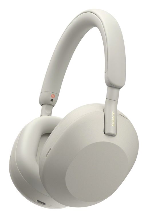 Sony WH-1000XM5 Ohraufliegender Bluetooth Kopfhörer kabelgebunden&kabellos 40 h Laufzeit  (Silber, Weiß) f&uuml;r 199,00 Euro