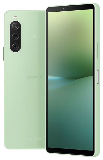 Sony Xperia 10 V 5G Smartphone 15,5 cm (6.1 Zoll) 128 GB Android 48 MP Dreifach Kamera Dual Sim (salbeigrün) für 379,00 Euro