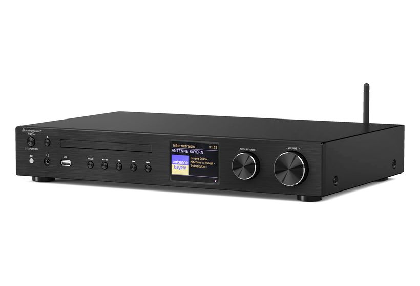 Soundmaster ICD4350SW CD Player DAB+, FM Radio  (Schwarz) f&uuml;r 205,99 Euro