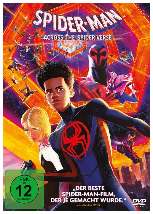 Sony Pictures Entertainment (PLAION PICTURES) Spider-Man: Across the Spider-Verse (DVD) für 13,99 Euro
