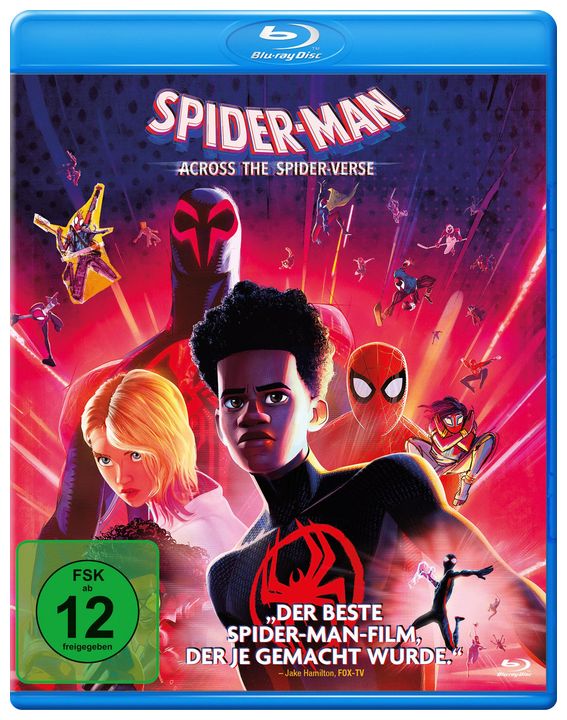 Sony Pictures Entertainment (PLAION PICTURES) Spider-Man: Across the Spider-Verse (BLU-RAY) für 15,99 Euro