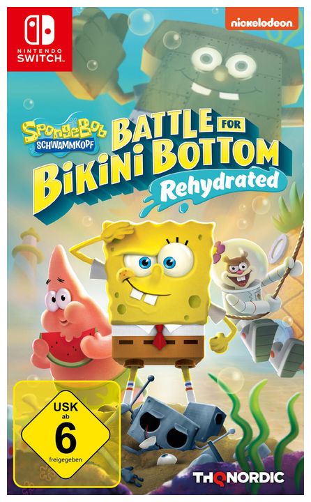 Spongebob SquarePants: Battle for Bikini Bottom - Rehydrated (Nintendo Switch) für 23,99 Euro