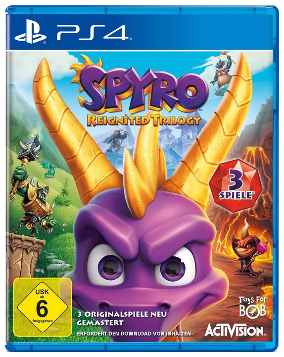 Spyro Reignited Trilogy (PlayStation 4) für 28,99 Euro