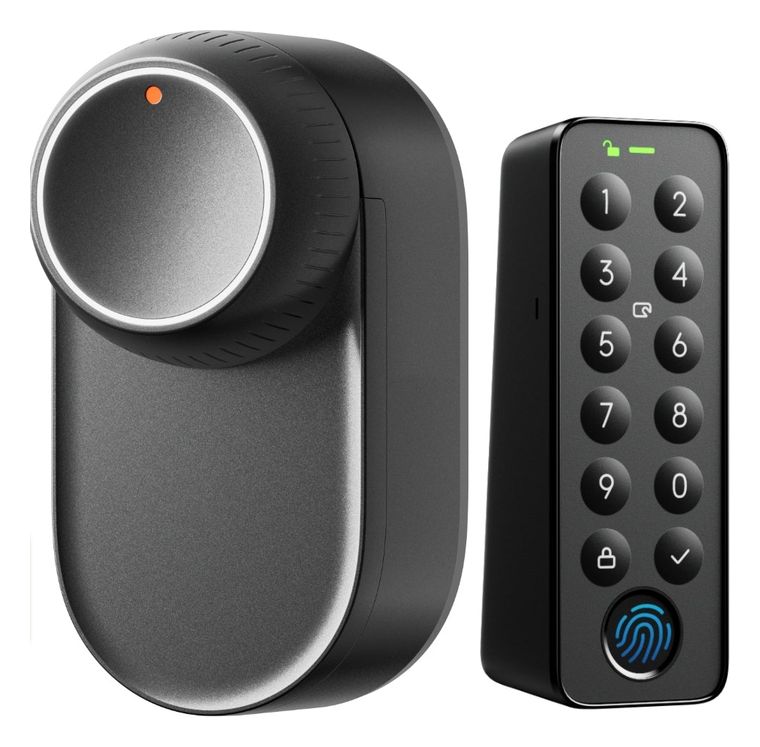 SwitchBot Smart Lock Ultra Touch Bundle  Bluetooth  (Schwarz) f&uuml;r 201,99 Euro