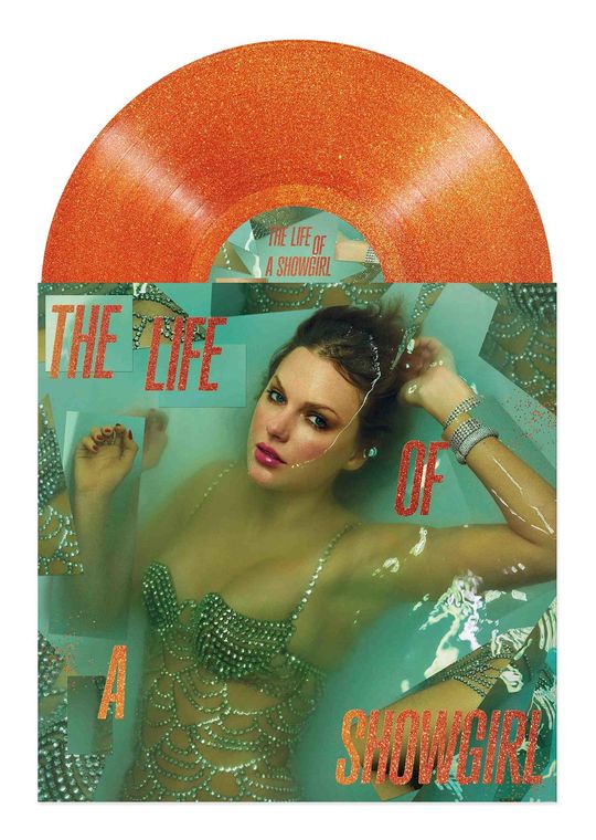 Taylor Swift - The Life of a Showgirl: Sweat and Vanilla Perfume Portofino (Orange Glitter LP) f&uuml;r 37,99 Euro