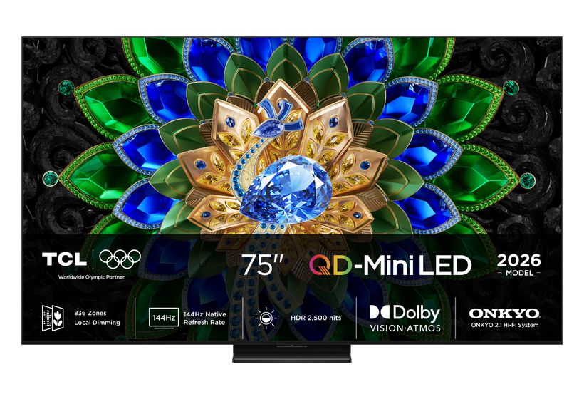 TCL 75A400U MiniLed 190,5 cm (75 Zoll) Fernseher 4K Ultra HD VESA 400 x 400 mm f&uuml;r 999,00 Euro