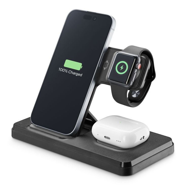 Cellular Line Triple Station 3 in 1 f&uuml;r 22,99 Euro