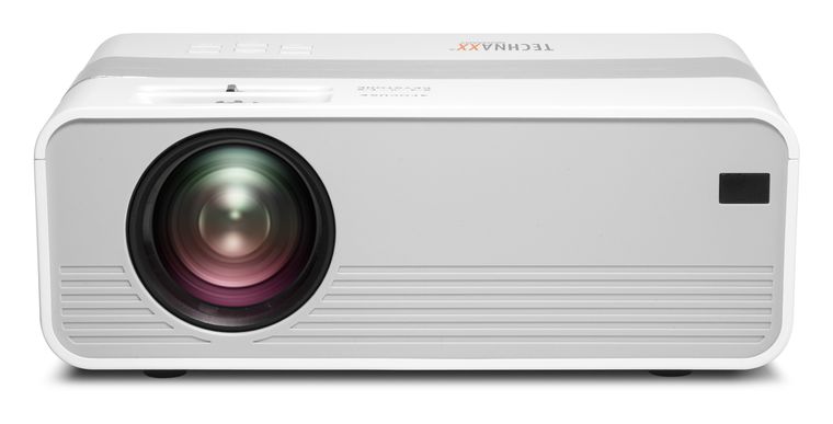 Technaxx TX-127 1080p (1920x1080) 3LCD Standard Throw-Projektor 2000 ANSI Lumen (Silber, Weiß) für 109,00 Euro