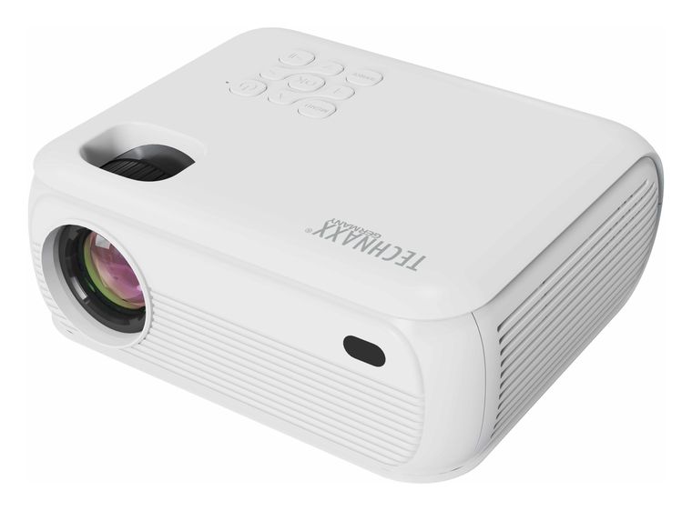 Technaxx TX-332 1080p (1920x1080) LED 200 ANSI Lumen  (Weiß) f&uuml;r 128,99 Euro