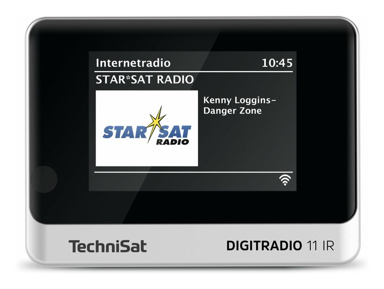 TechniSat Digitradio 11 IR Bluetooth DAB+, FM Radio Tragbar  (Schwarz, Silber) f&uuml;r 120,99 Euro