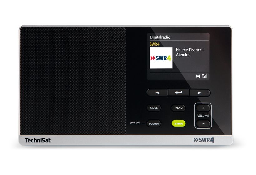 TechniSat DigitRadio 215 SWR4 Edition DAB, DAB+, UKW Radio Persönlich  (Schwarz) f&uuml;r 70,99 Euro