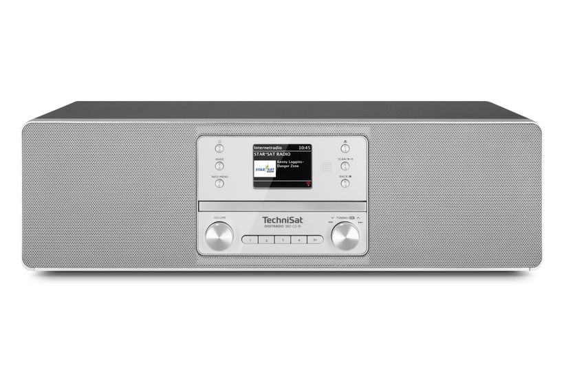 TechniSat Digitradio 380CD IR Bluetooth DAB+, FM Radio Internet  (Silber) f&uuml;r 249,00 Euro