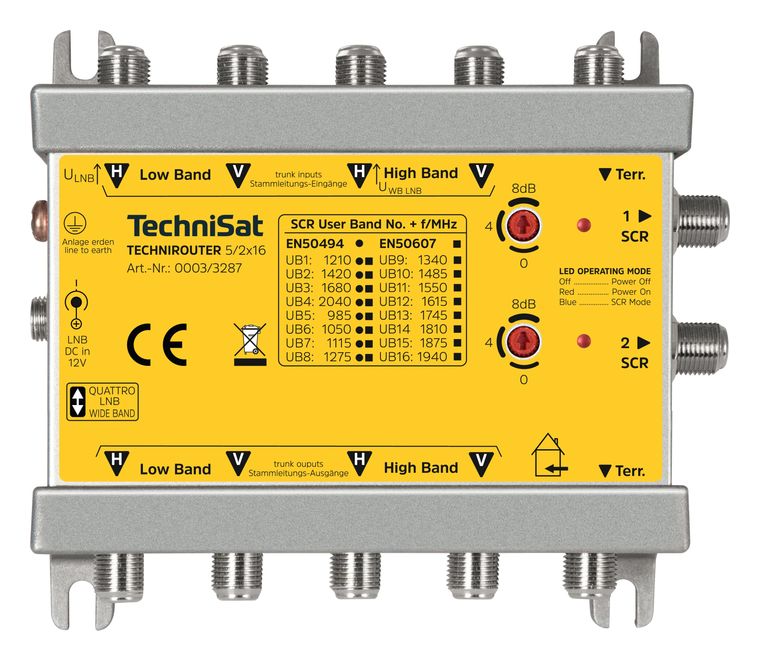 TechniSat TechniRouter 5/2x16 f&uuml;r 122,99 Euro