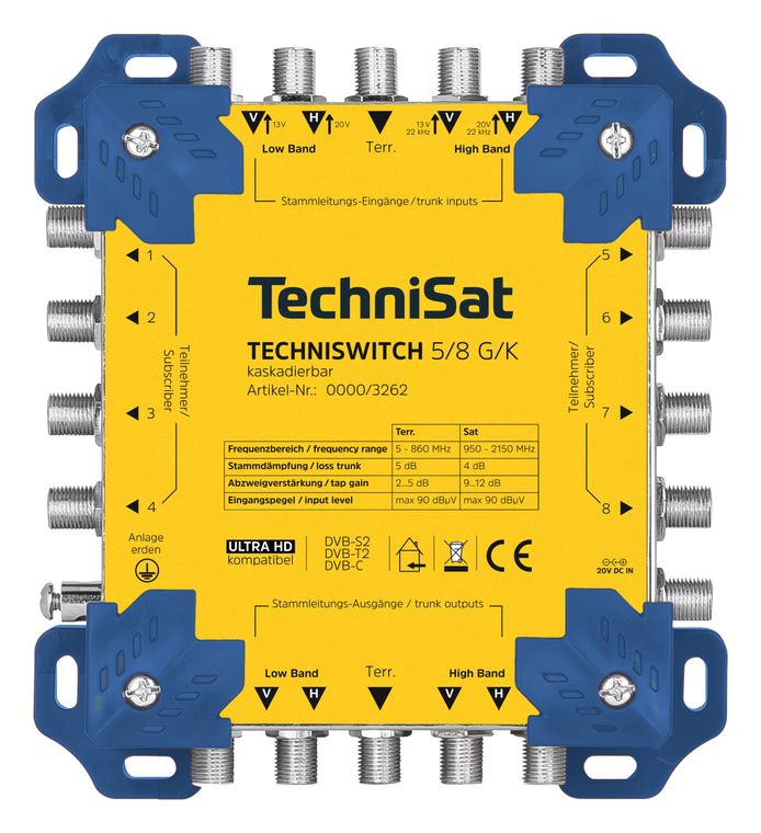 TechniSat TECHNISWITCH 5/8 G/K f&uuml;r 57,99 Euro