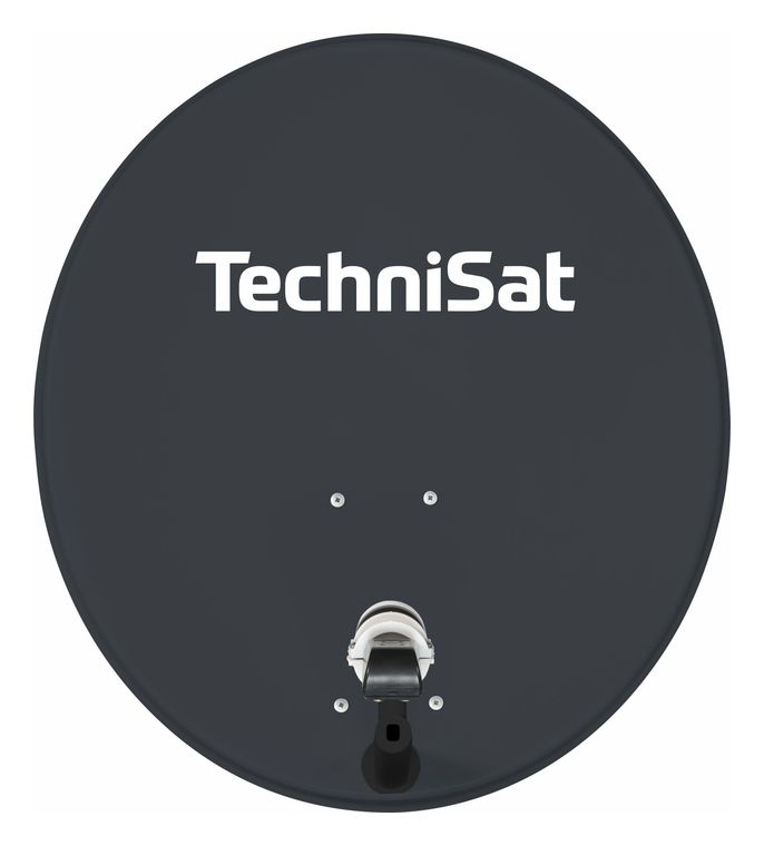 TechniSat Technitenne 70 Quattro-Switch-LNB digitale Sat Antenne 70 cm Stahl Sat-Spiegel für 42,11 Euro