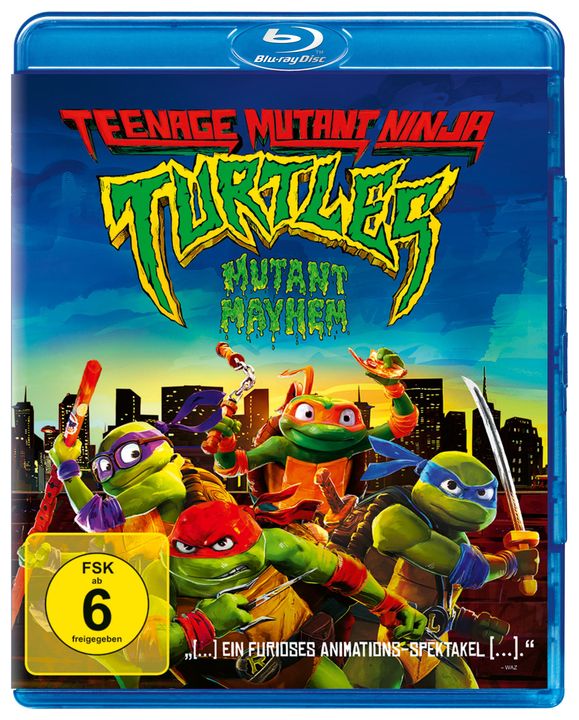 Teenage Mutant Ninja Turtles: Mutant Mayhem (Blu-Ray) für 14,99 Euro