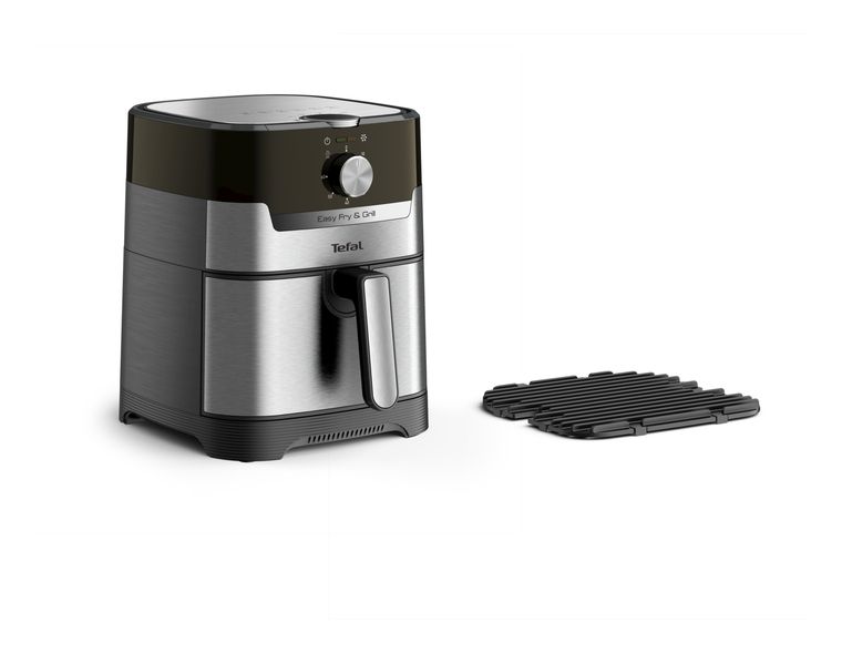 Tefal EY501D Easy Fry & Grill Classic Heißluftfritteuse 4,2 l 1550 W  (Edelstahl) f&uuml;r 66,00 Euro
