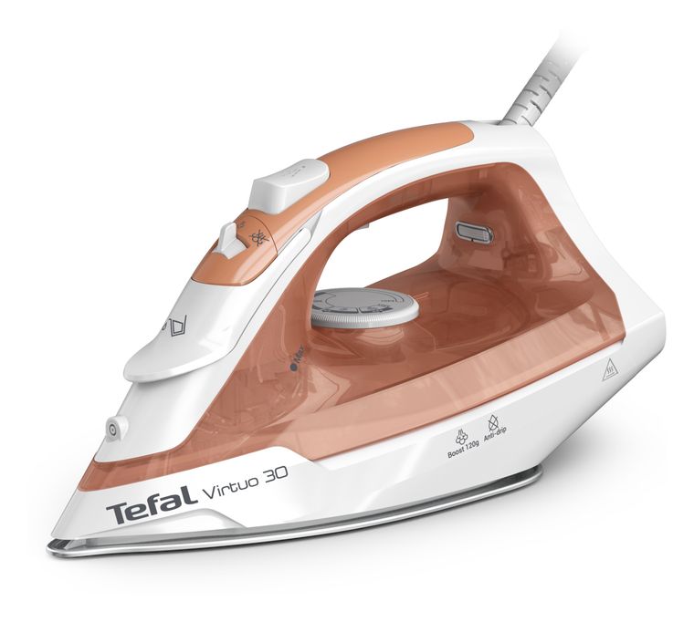 Tefal FV2C40 Virtuo 30 27 g/min Trocken- & Dampfbügeleisen f&uuml;r 23,49 Euro